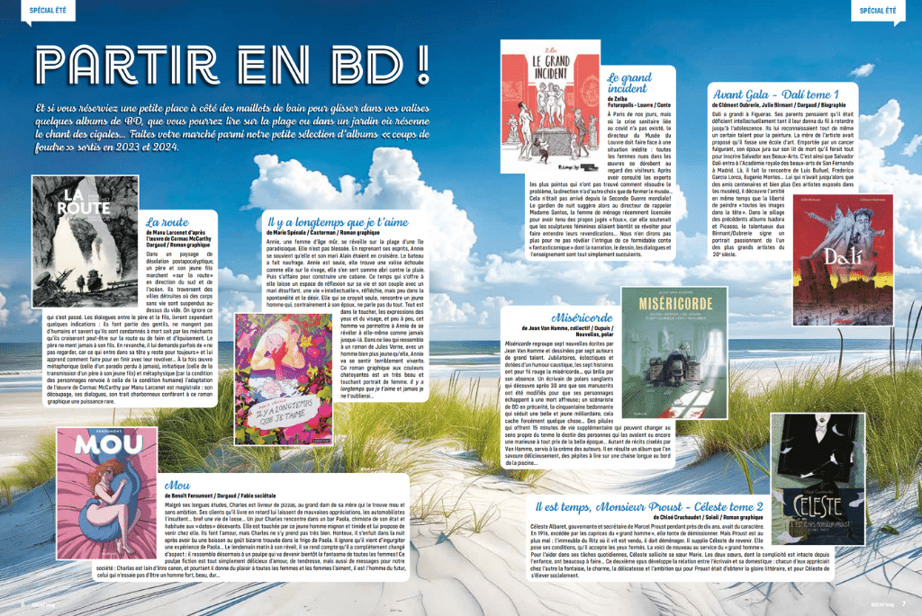 bdcaf magazine libraire bande dessinée